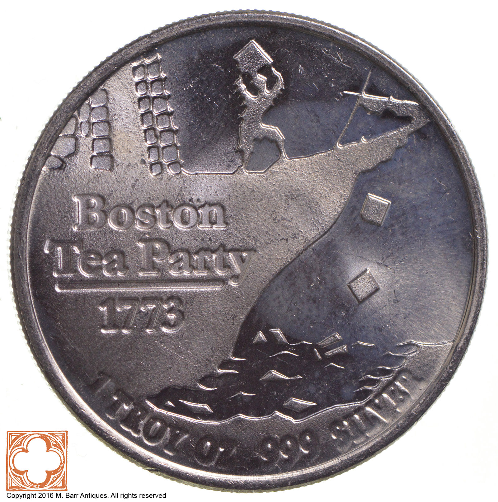 Dont Tread ON ME Coin Indiana Silver Bullion Bar & Round for sale