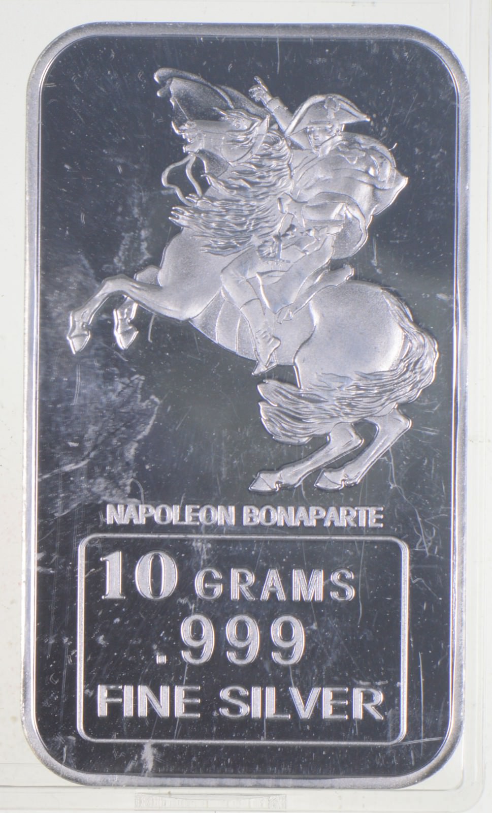 Rare Silver 19 Grams Napoleon Bonaparte Bar .999 Fine Silver | Property ...