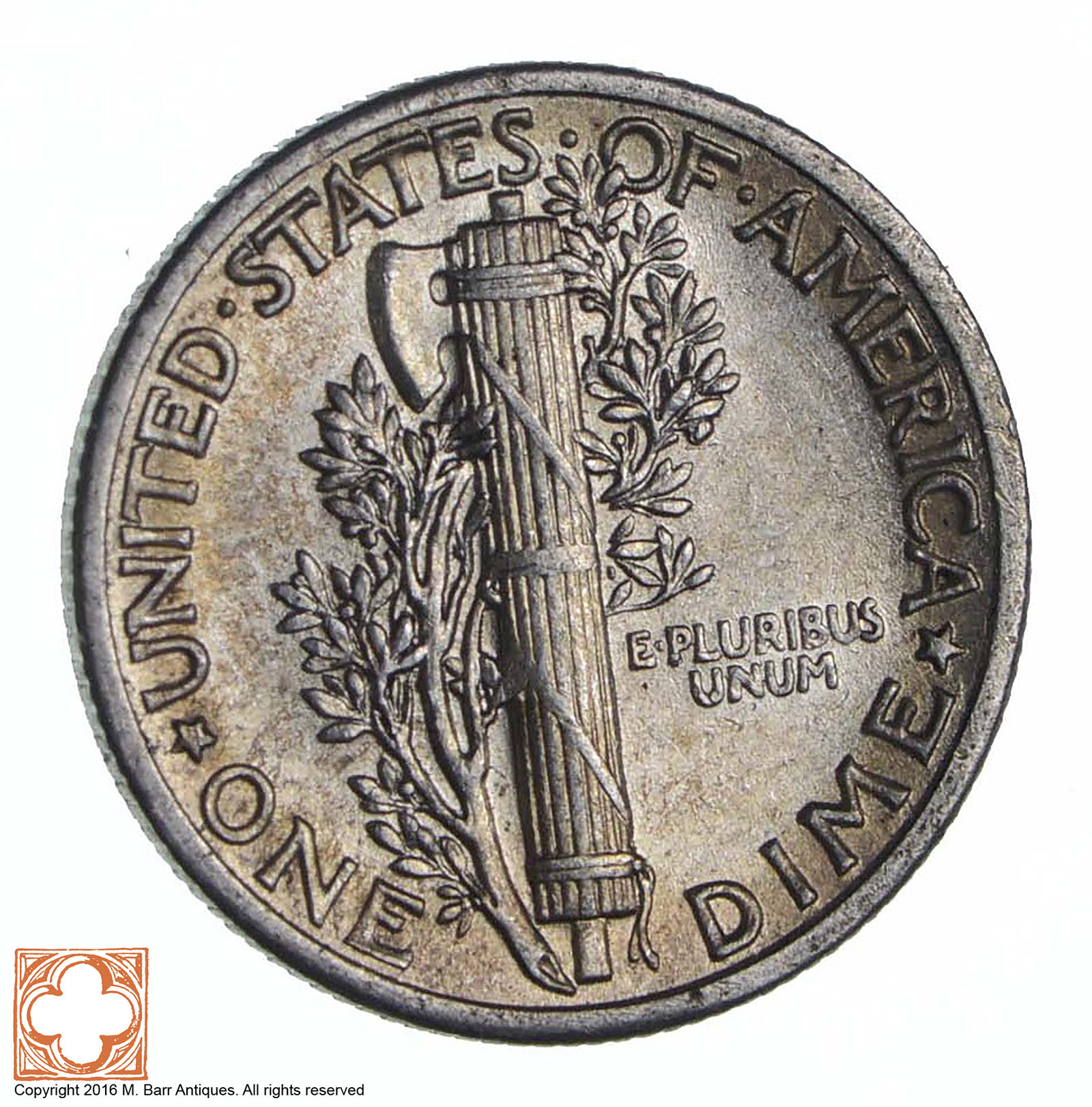 Razor Sharp 1942 Mercury Liberty Dime - 90% Silver - Stunning in High ...