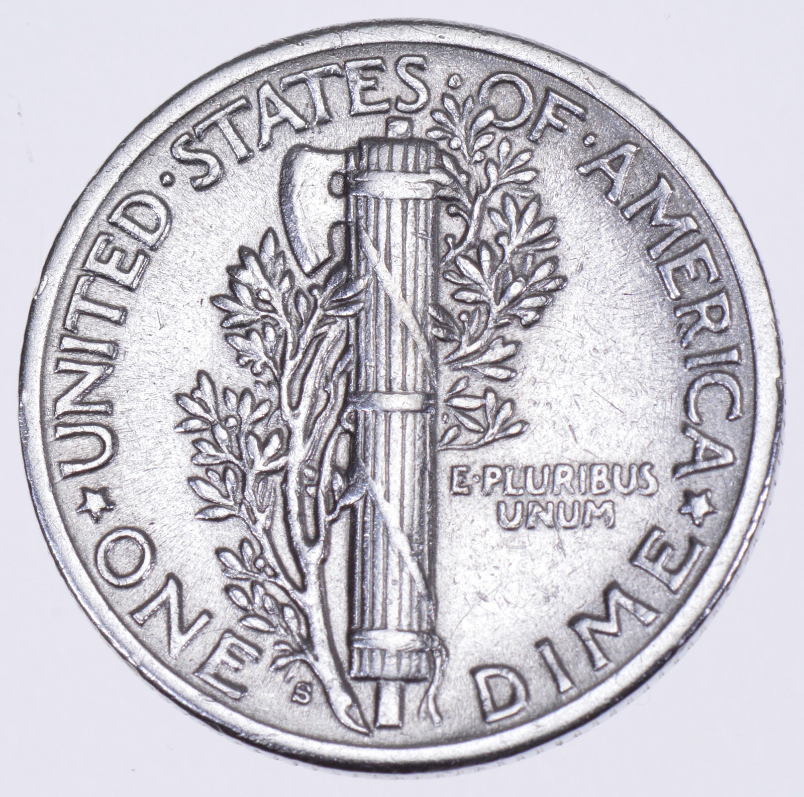 Razor Sharp 1945-S Mercury Liberty Dime - 90% Silver - Stunning in High ...