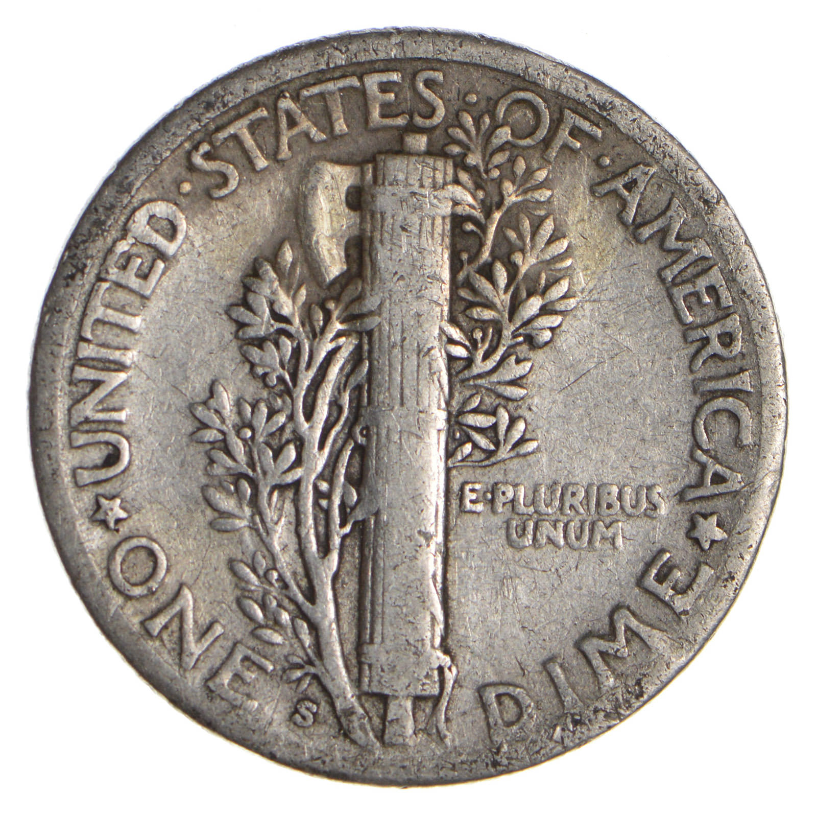 Roaring 1920'S - 1928-S Mercury Liberty Head Silver Dime | Property Room