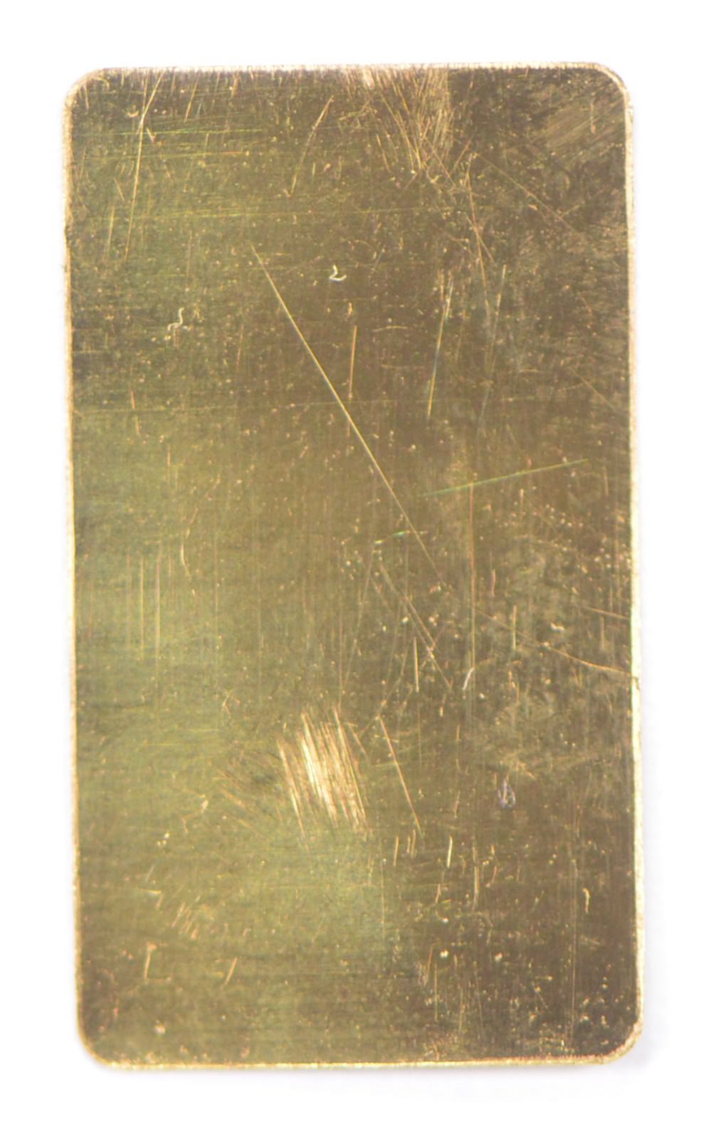 Scottsdale Gold 1/100th Troy Oz. Gold Bar Property Room