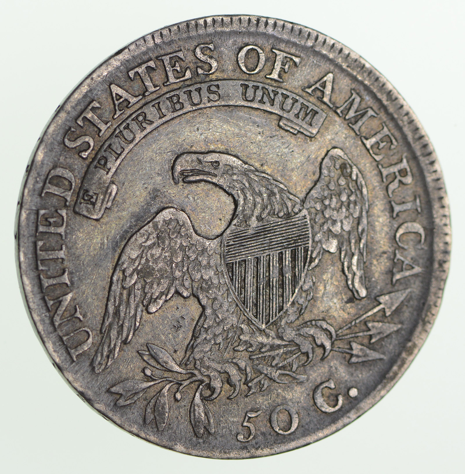 SHARP 1810 Capped Bust Silver Half Dollar Property Room