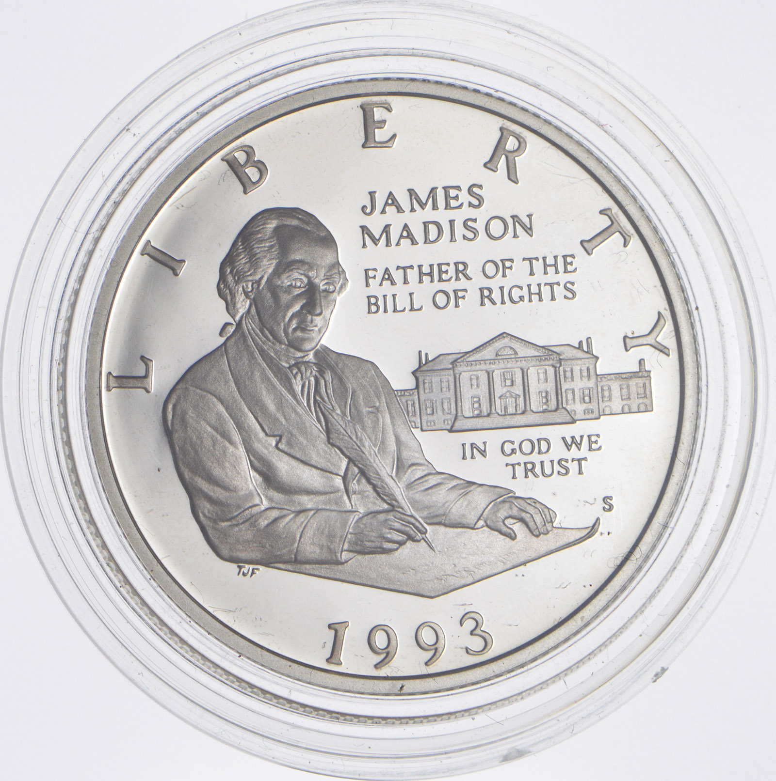 SILVER - 1993-S Bill of Rights - United States Mint HALF DOLLAR Modern ...