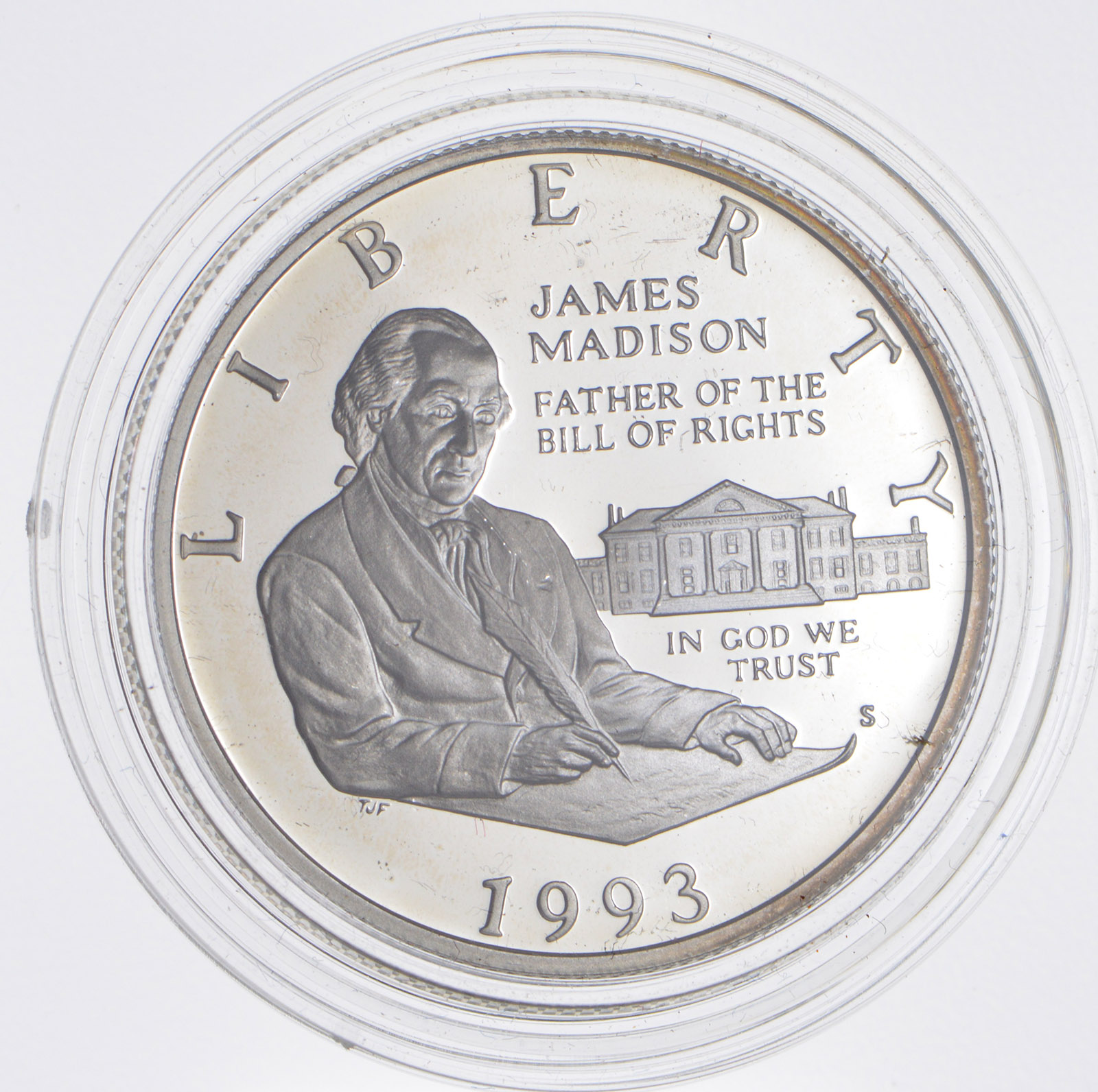 SILVER - 1993-S Bill of Rights - United States Mint HALF DOLLAR Modern ...