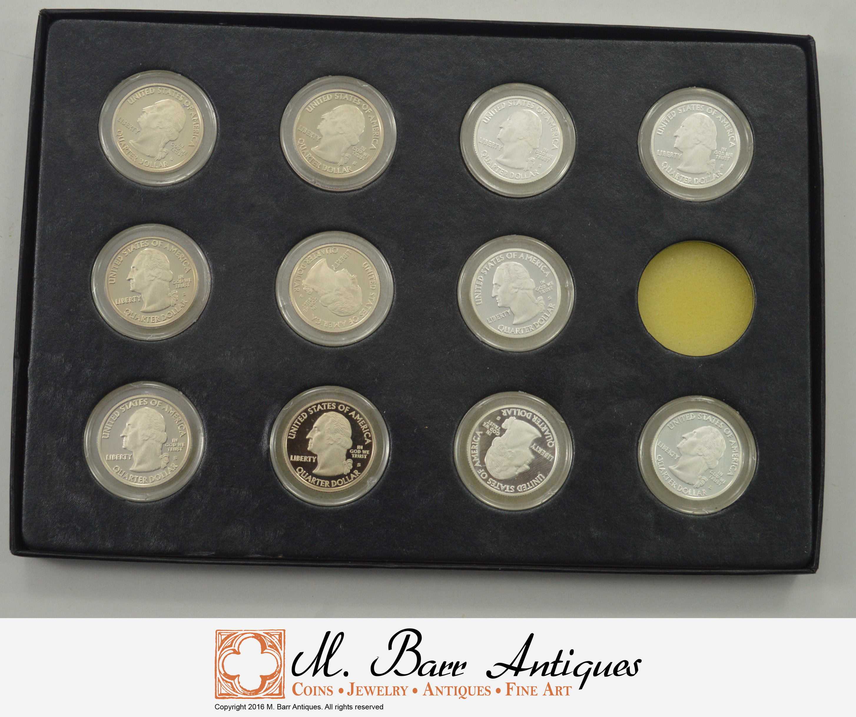 SILVER Coin Set 2009 Territories Quarters**** Historic US Collection ...