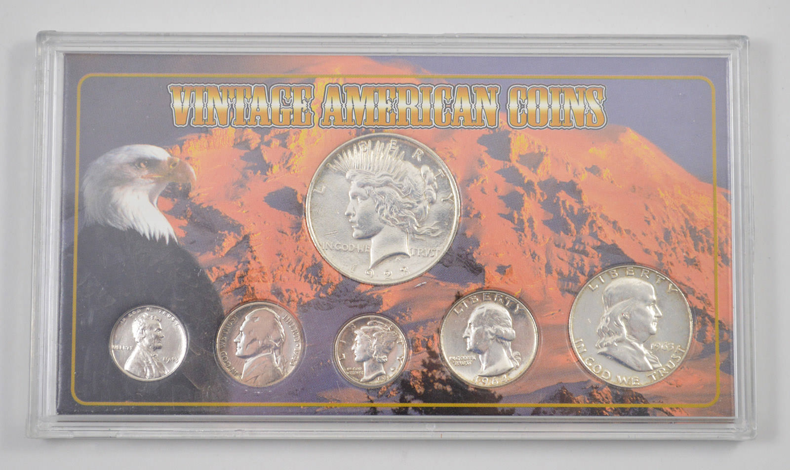 SILVER Coin Set Vintage American Coins Historic US Collection