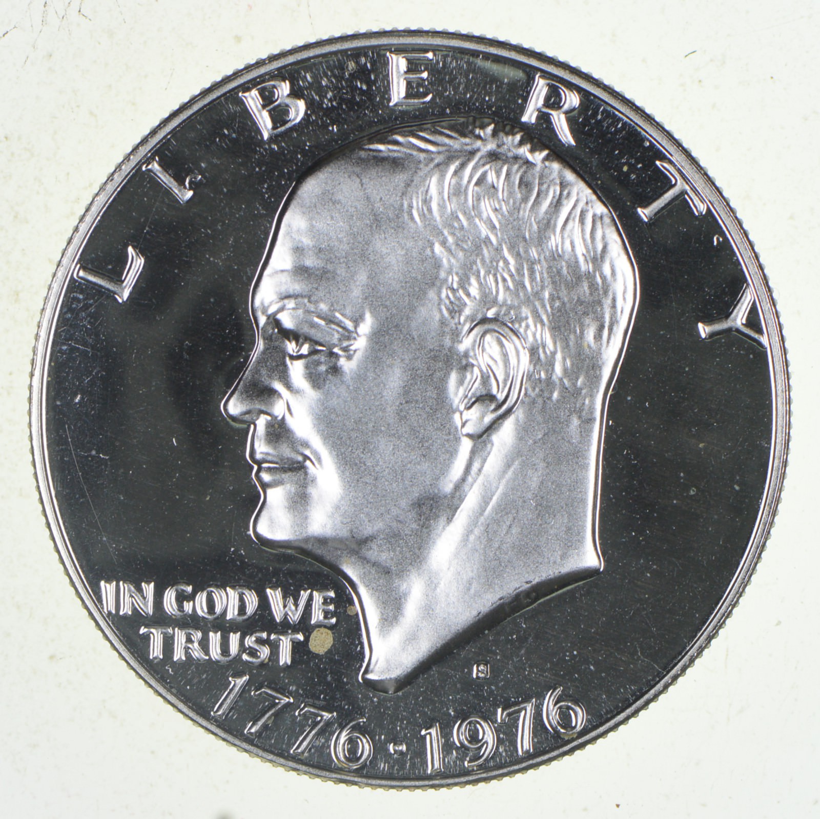 Silver - SPECIALLY MINTED - S Mint Mark - 1776-1976-S - 40% Eisenhower ...