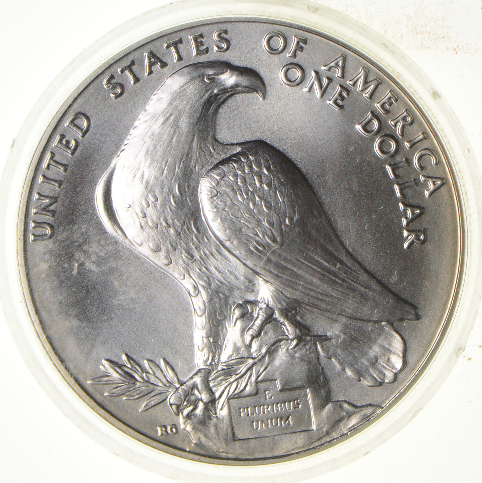 SILVER Unc 1984P Los Angeles Olympiad Commemorative US Silver Dollar