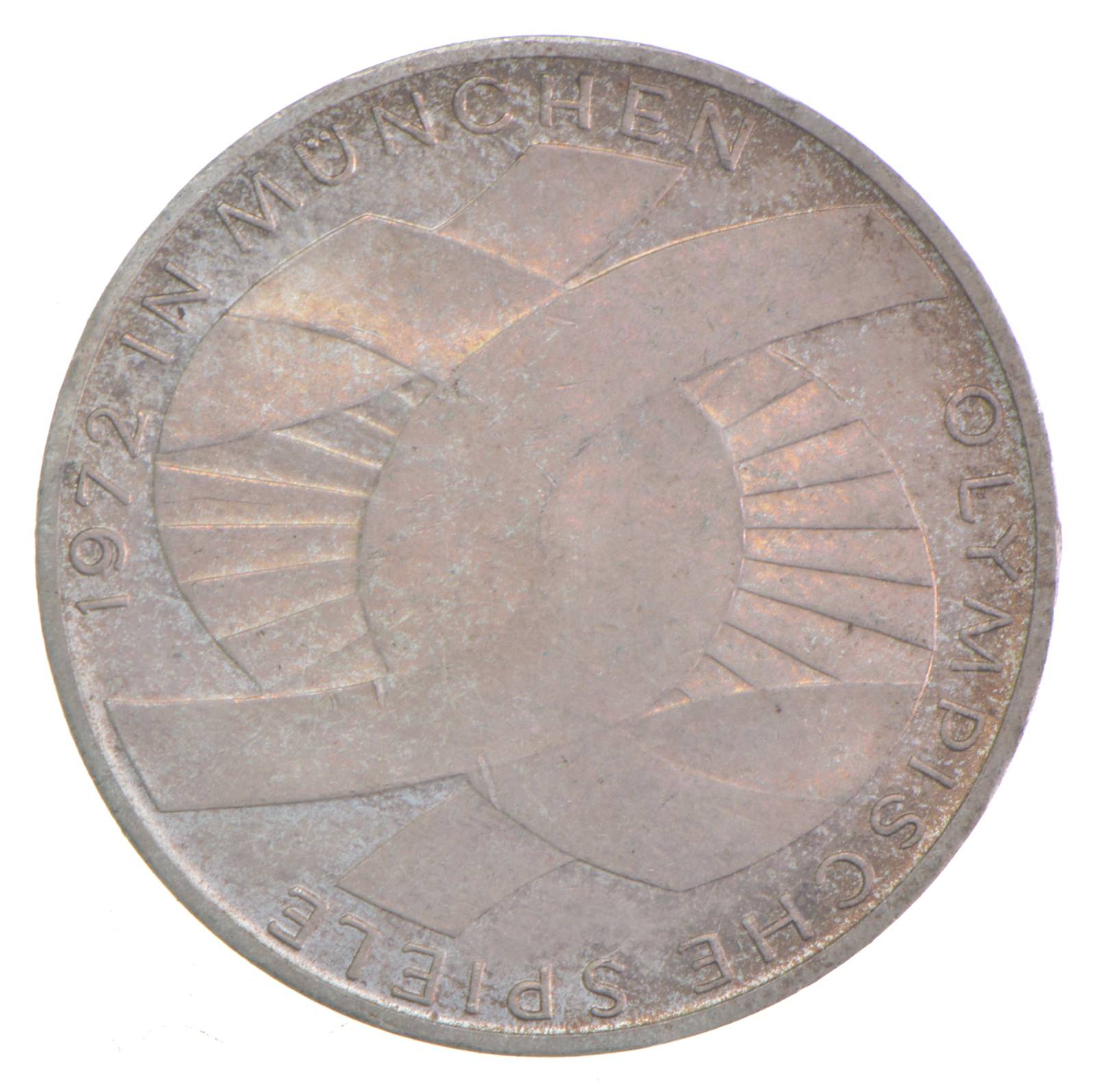 Silver World SILVER - WORLD Coin - 1972 Germany 10 Mark - World Silver Coin ...
