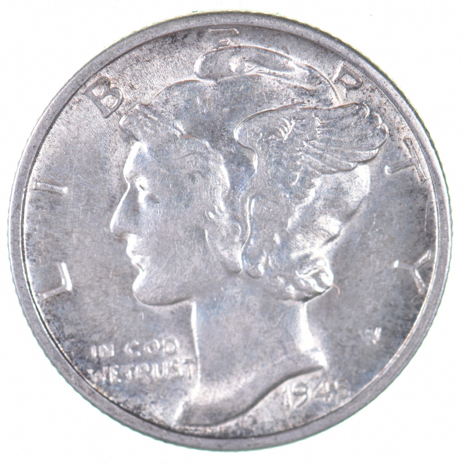 Mercury Dime 90% Silver – Full Date Circulated Vintage Coin