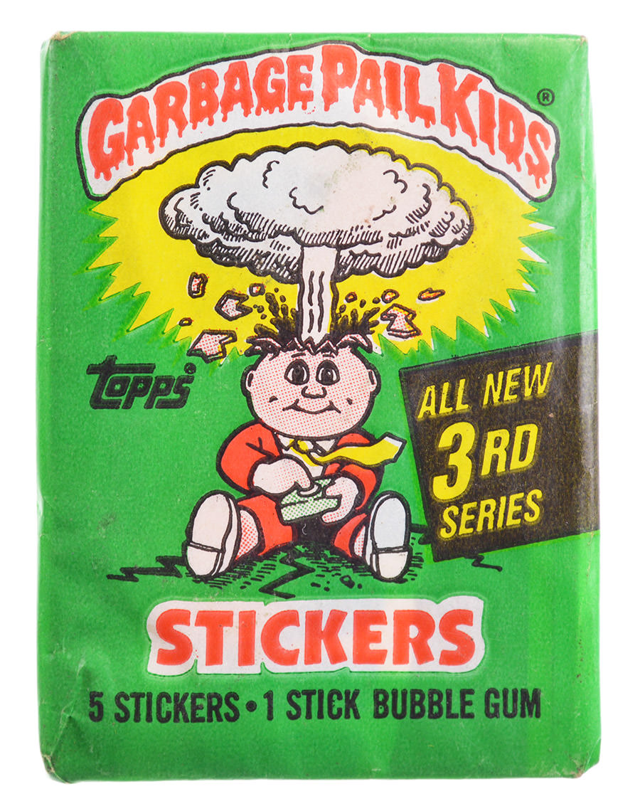 Unopened 1986 Topps Chewing Gum - Garbage Pail Kids 3rd Series STICKERS ...