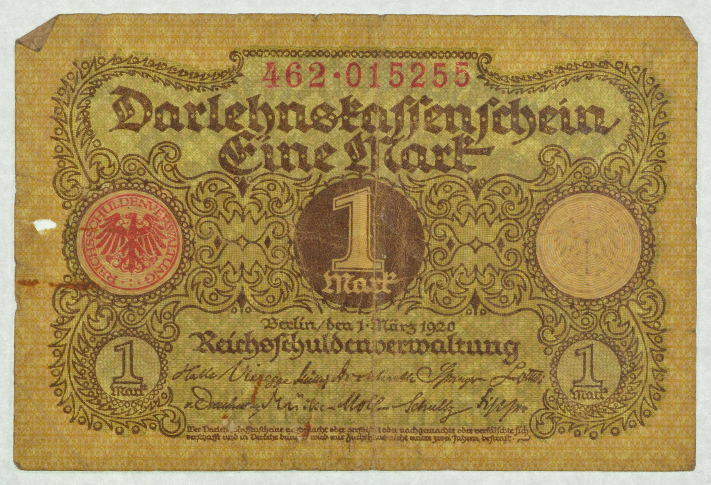 Vintage Germany Paper Money Currency - Historic German Note | Property Room