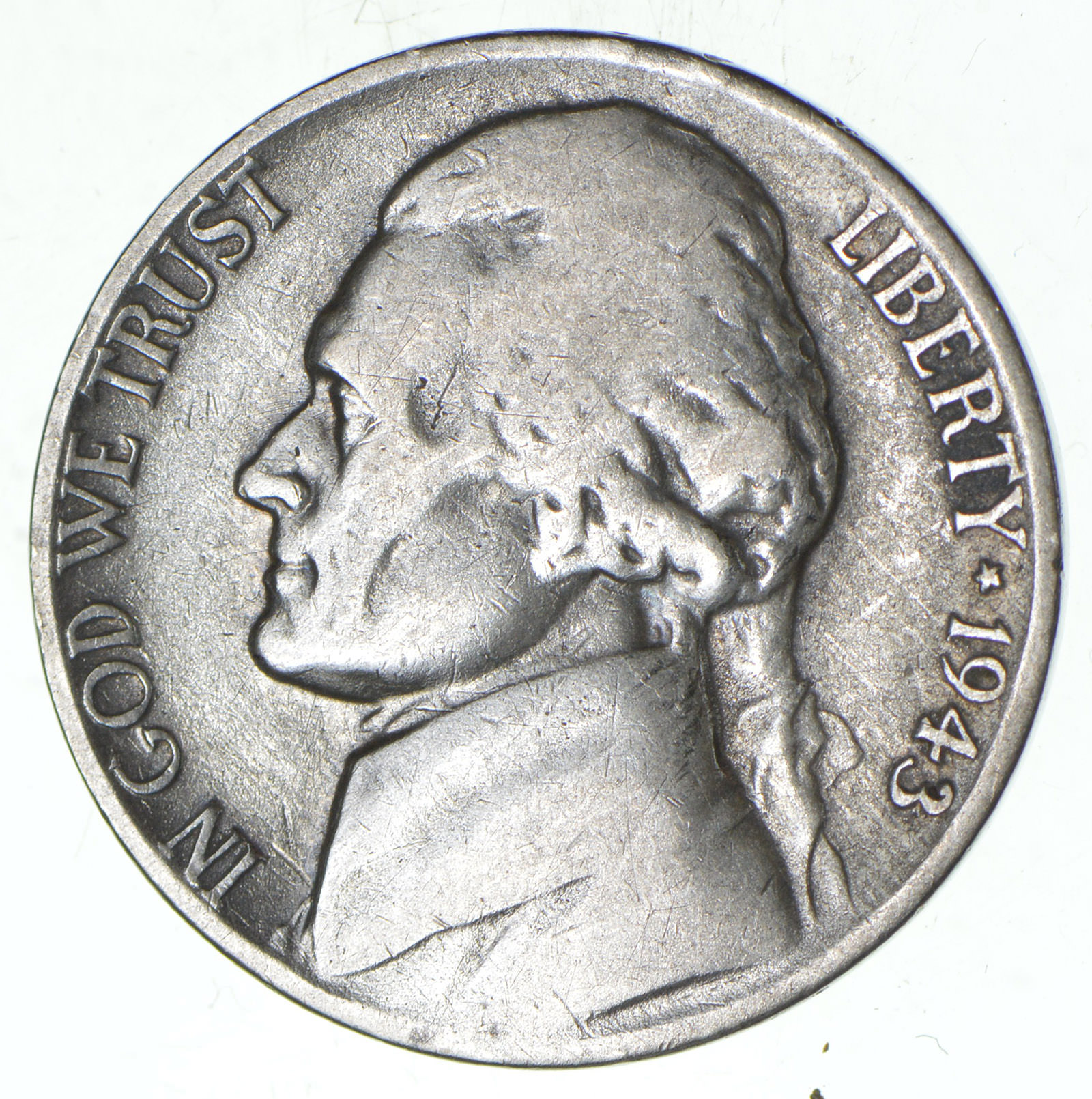 WARTIME SILVER Jefferson Nickel 35 Silver WWII History Coin