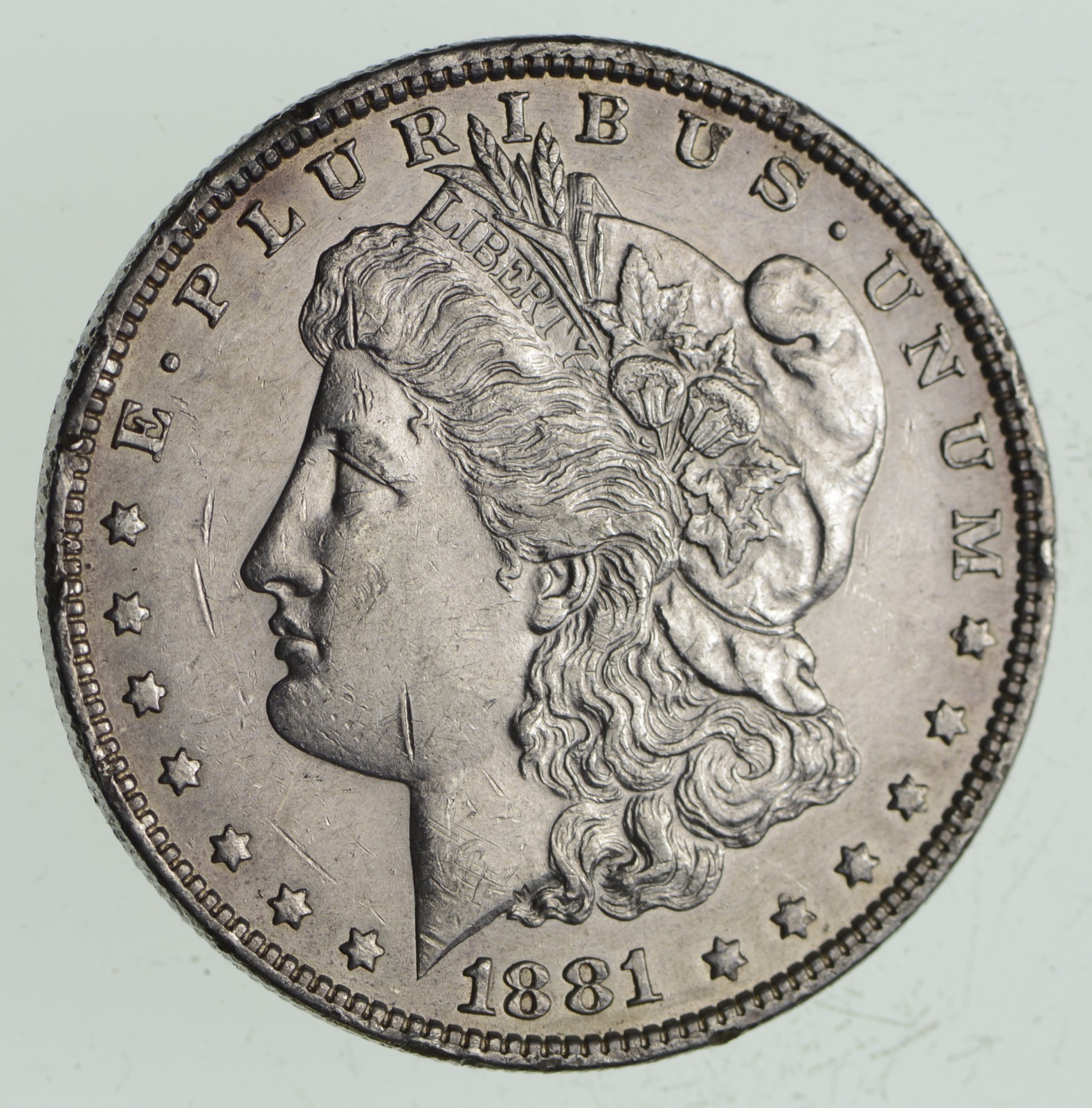W@W Early 1881 Morgan Silver Dollar - 90% US Coin - Nice Coin ...