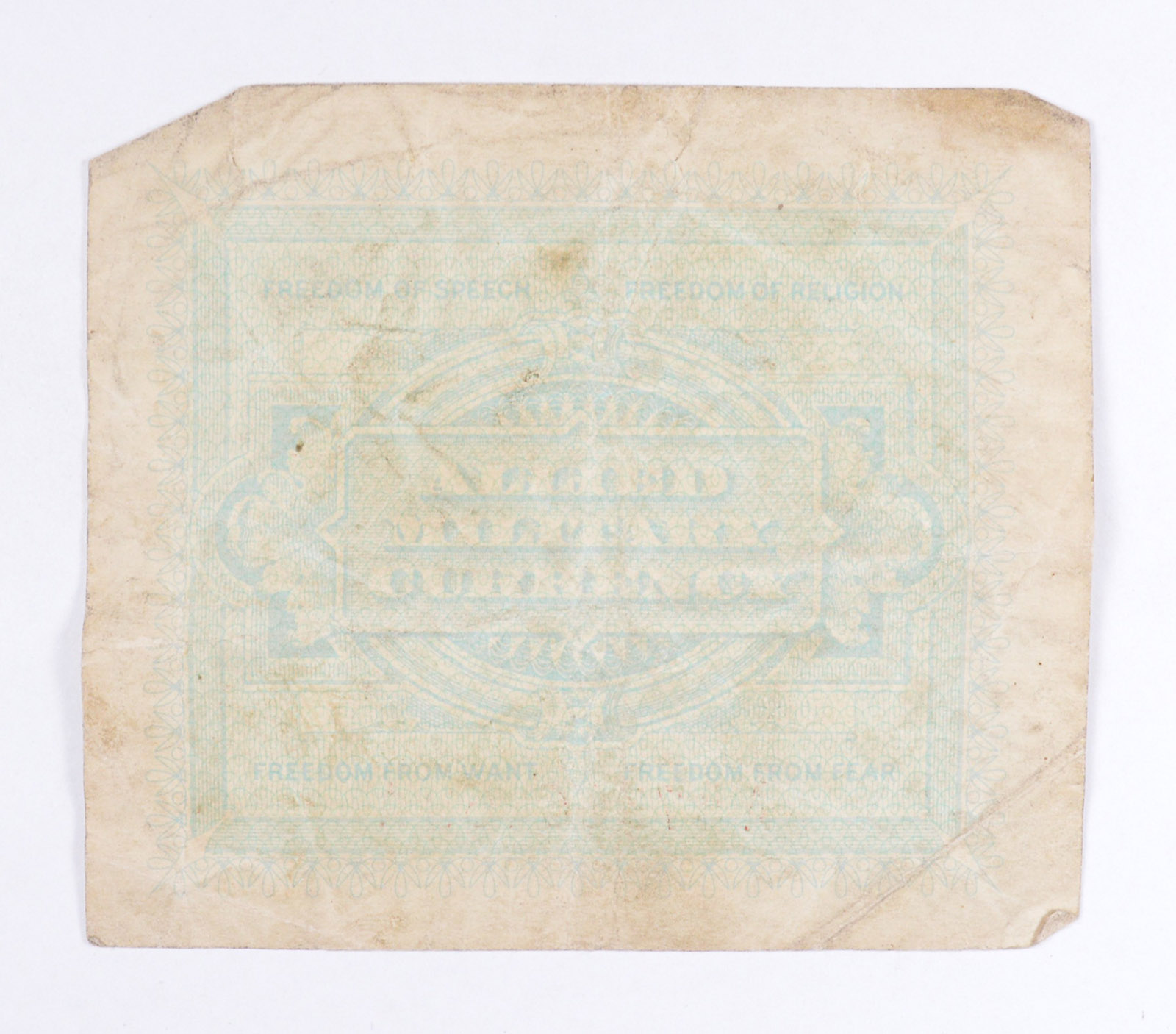 WWII Military Script - Allied Forces - Historic Note | Property Room