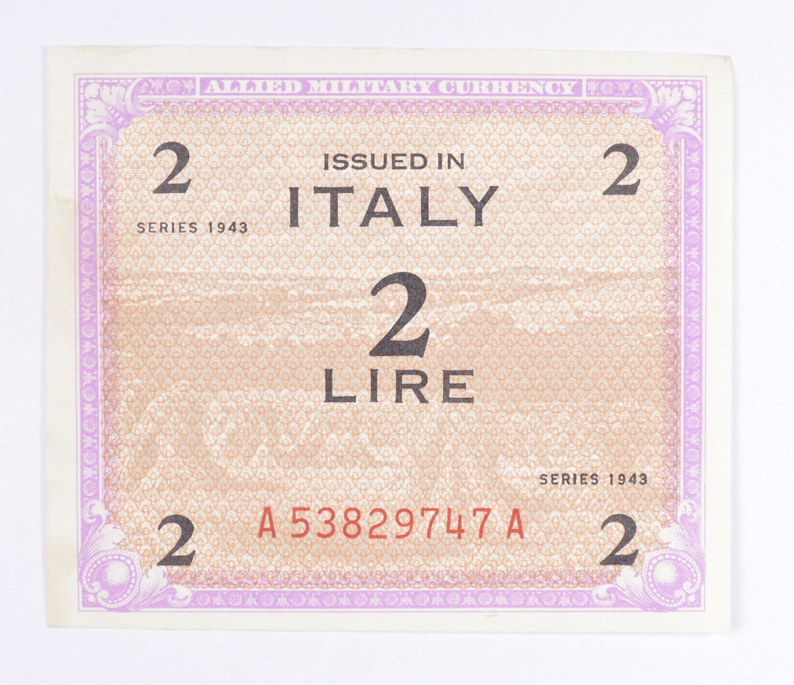 WWII Military Script - Allied Forces - Historic Note | Property Room