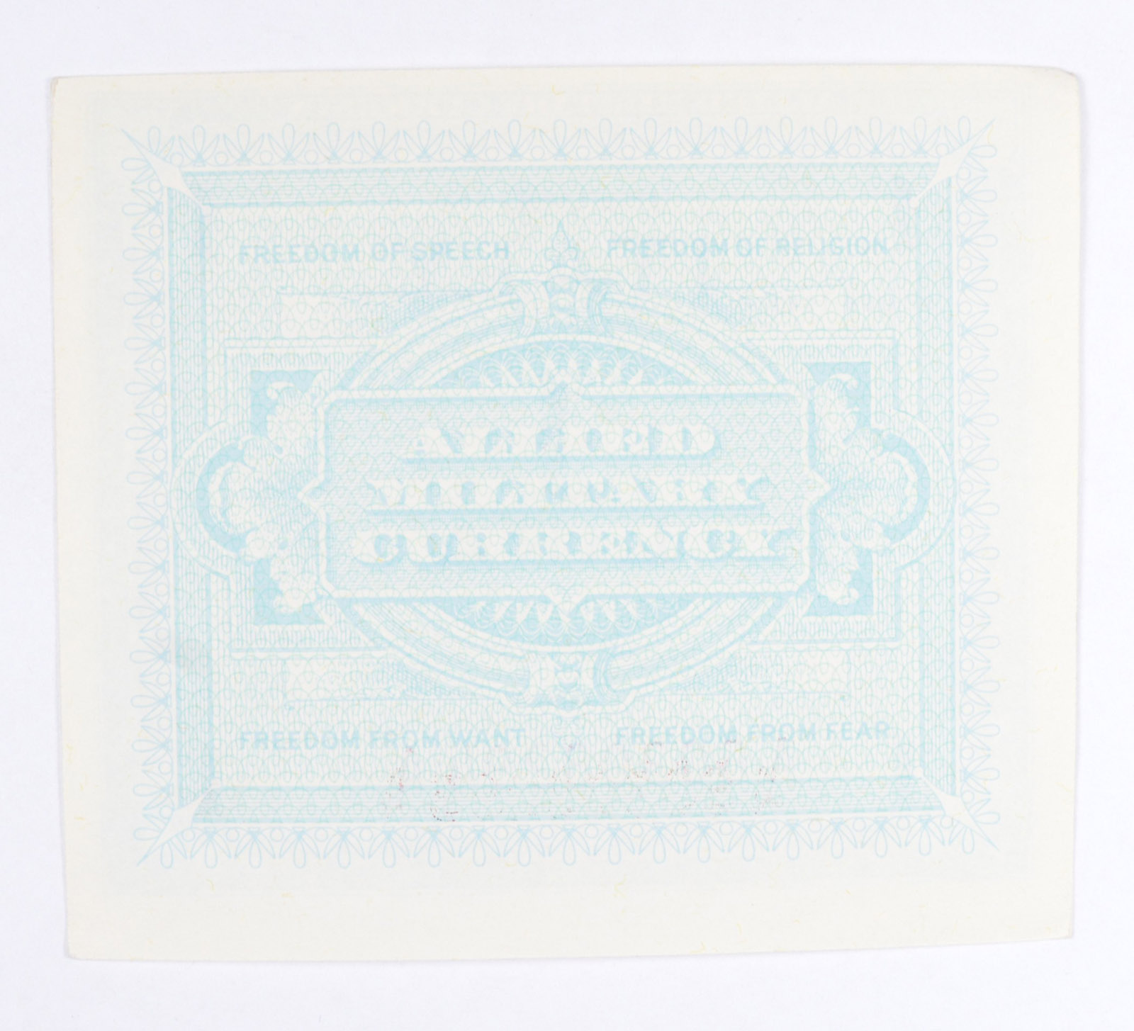 WWII Military Script - Allied Forces - Historic Note | Property Room