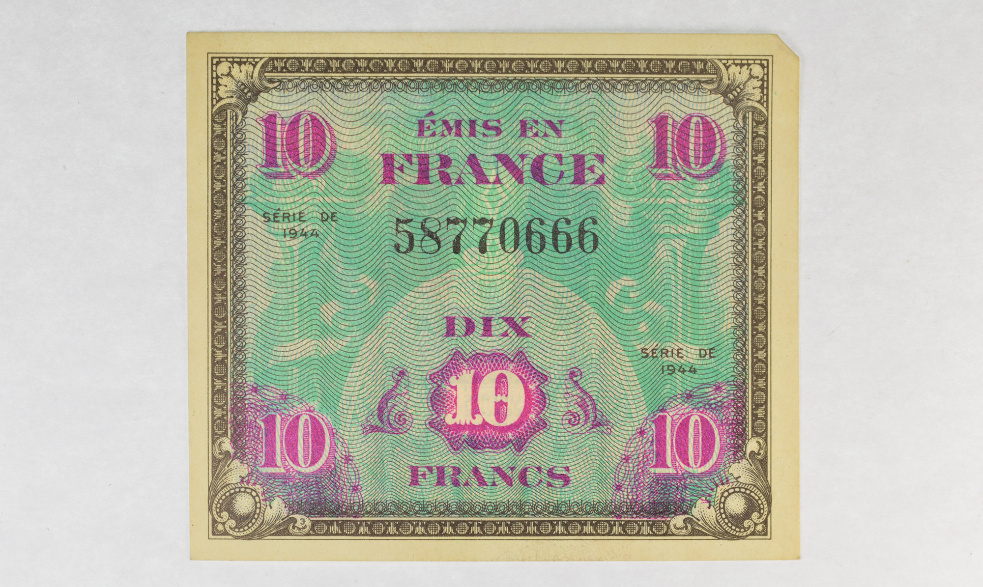 WWII Military Script - Allied Forces - Historic Note | Property Room