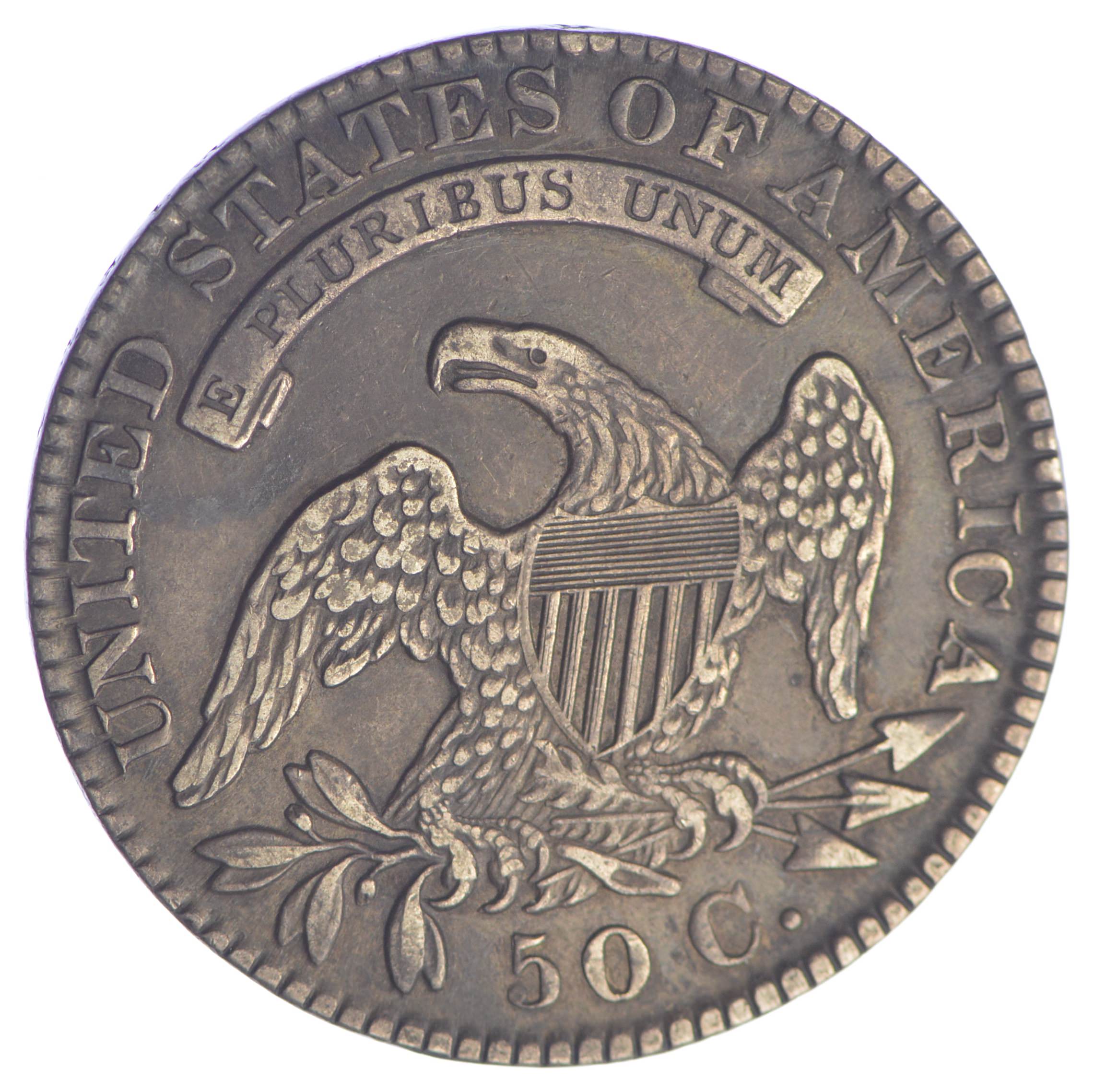 XF+ 1830 Capped Busted Half Dollar | Property Room