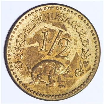 California Gold Rush Souvenir Token - Contemporary - Neat Collectible