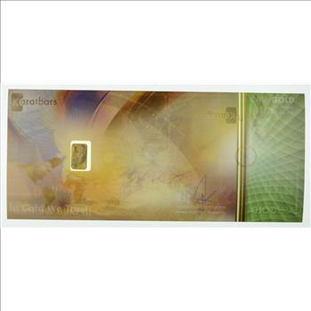 0.1 Gram 999.9 Fine Gold Bar - KaratPay - Cash Gold