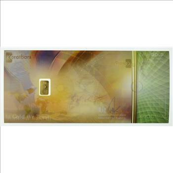 0.1 Gram 999.9 Fine Gold Bar - KaratPay - Cash Gold