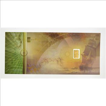 0.10 Gram 999.9 Fine Gold Bar - KaratPay - NADIR Gold