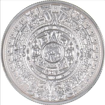 1 Oz 999 Silver Aztec Mayan Calendar Collectible Coin Medal Bullion