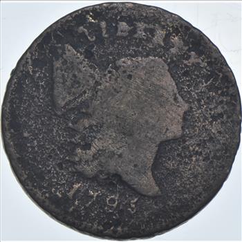 1795 Liberty Cap Half Cent - Lettered Edge