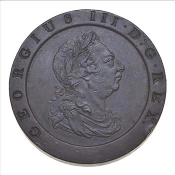 1797 United Kingdom 2 Pence Great Britain Cartwheel