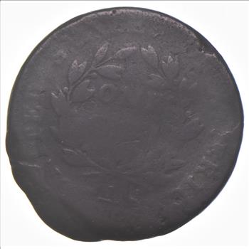 1800 Draped Bust Large Cent - ERROR Double Struck!