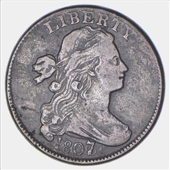 1807 Draped Bust Large Cent - Circulated