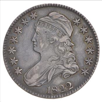 1822 Capped Bust Half Dollar