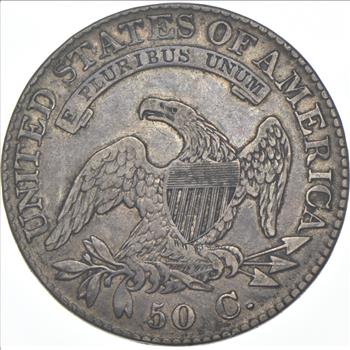 1824/1 Capped Bust Half Dollar - 10/a