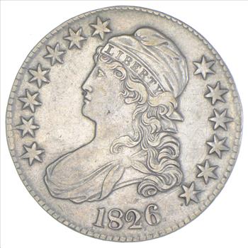 1826 Capped Bust Half Dollar
