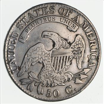 1826 Capped Bust Half Dollar- Circulated