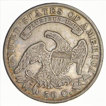 1834 Capped Bust Half Dollar - Small Date Small Letters - Circulated