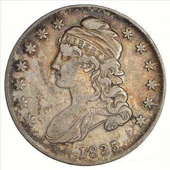 1834 Capped Bust Half Dollar - Small Date Small Letters - Circulated