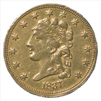 1837 $2.50 Classic Head Gold Quarter Eagle