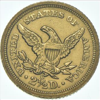 1840-C $2.50 Liberty Head Gold Quarter Eagle