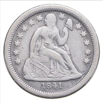 1841-O Seated Liberty Dime