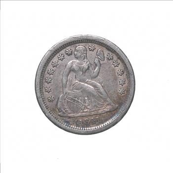 1841-O Seated Liberty Dime