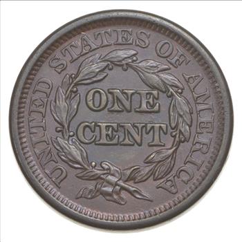 1846 Braided Hair Large Cent - Small Date