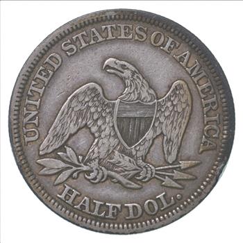 1846 Seated Liberty Half Dollar TD