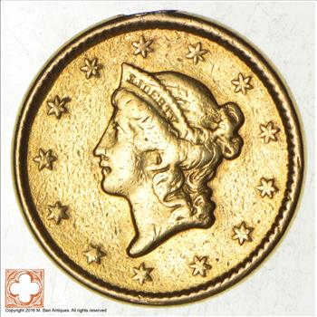 1851 Liberty Head Gold Dollar