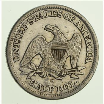 1854-O Seated Liberty Half Dollar - Circulated