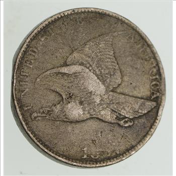 1857 Flying Eagle Cent - Very Tough - Issued for only 3 Years