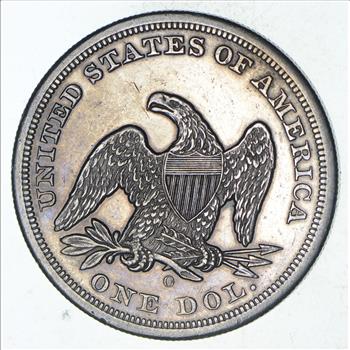 1859-O Seated Liberty Silver Dollar - Near Uncirculated