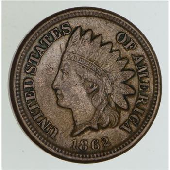 1862 Indian Head Cent - Circulated